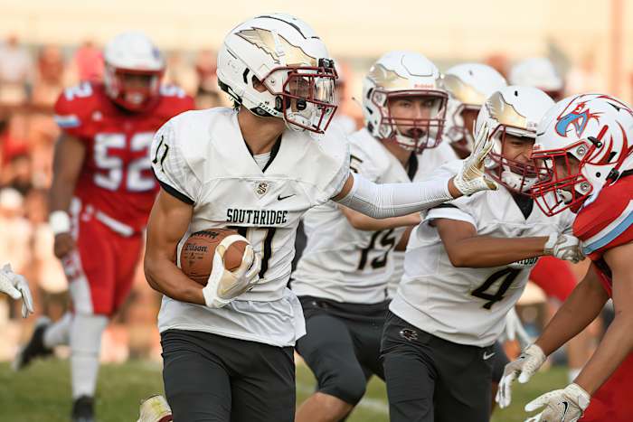 Southridge Centennial football Ken Waz 10